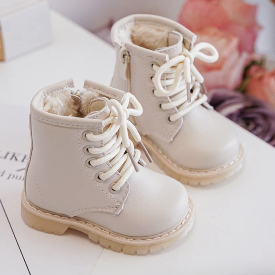 Beige laarsjes - Boots