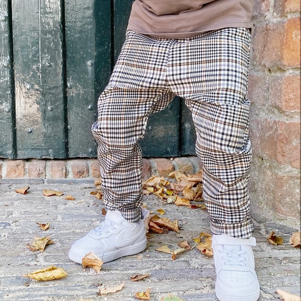 Geruite chino broek jongens
True Chino Checks Geruite broek kerstkleding bruiloft kleding voor kinderen Boefjes en Bijtjes