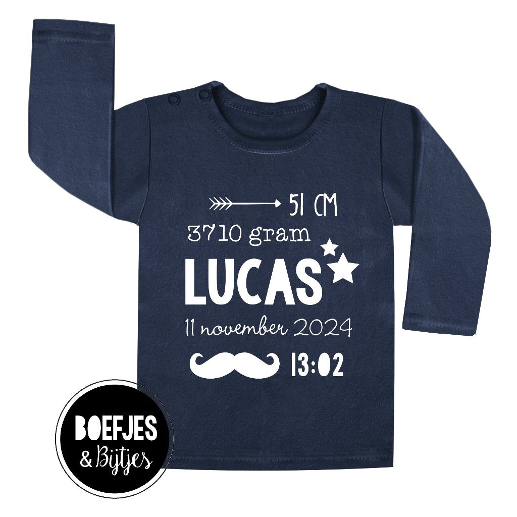 Kraamcadeau tip! Hoe leuk is het om dit shirtje cadeau te geven aan de kersverse papa en/of mama! Een cadeautje voor het leven.
Erg mooi om in te lijsten en in de babykamer te hangen.
