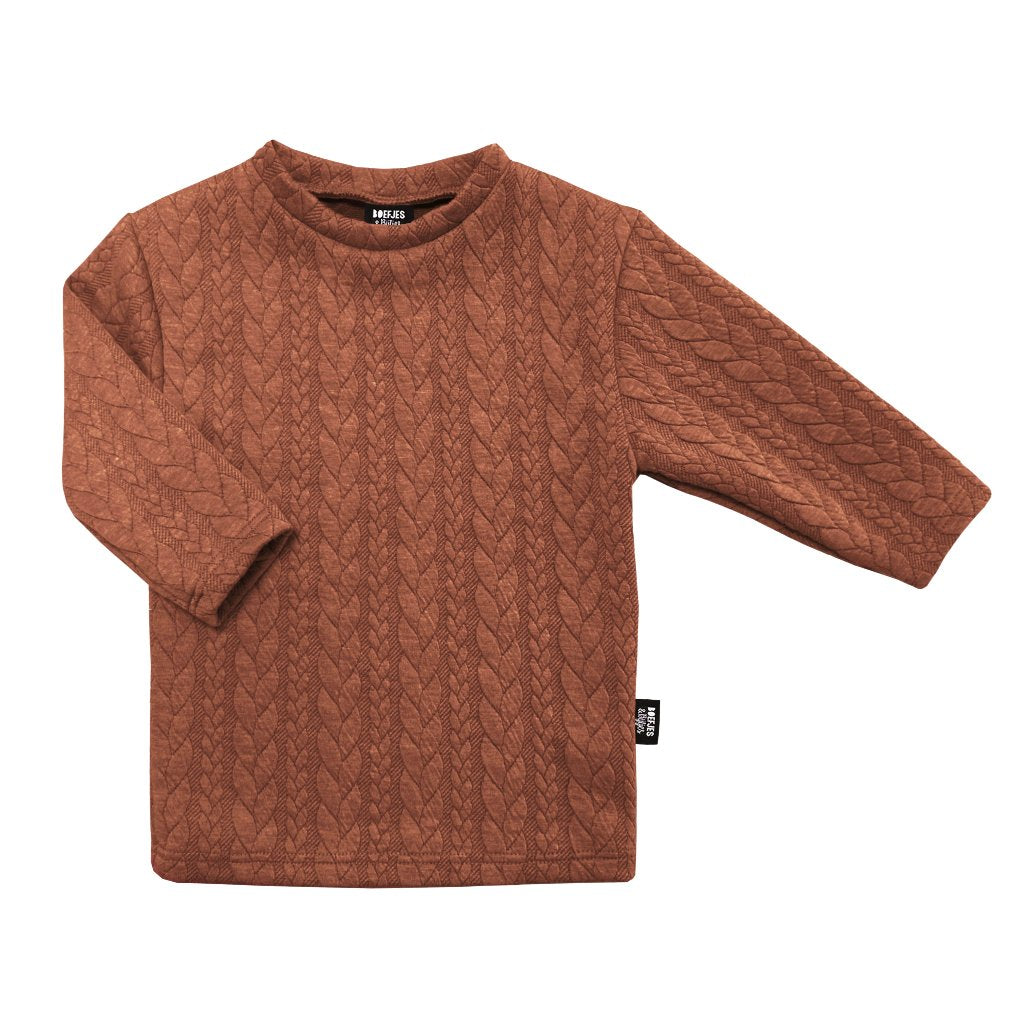Kabeltrui Knitted sweater chunky trui gebreide trui breisel voor kinderen jongens meisjes. Unieke meisjeskleding. Boefjes en bijtjes musthave knitwear