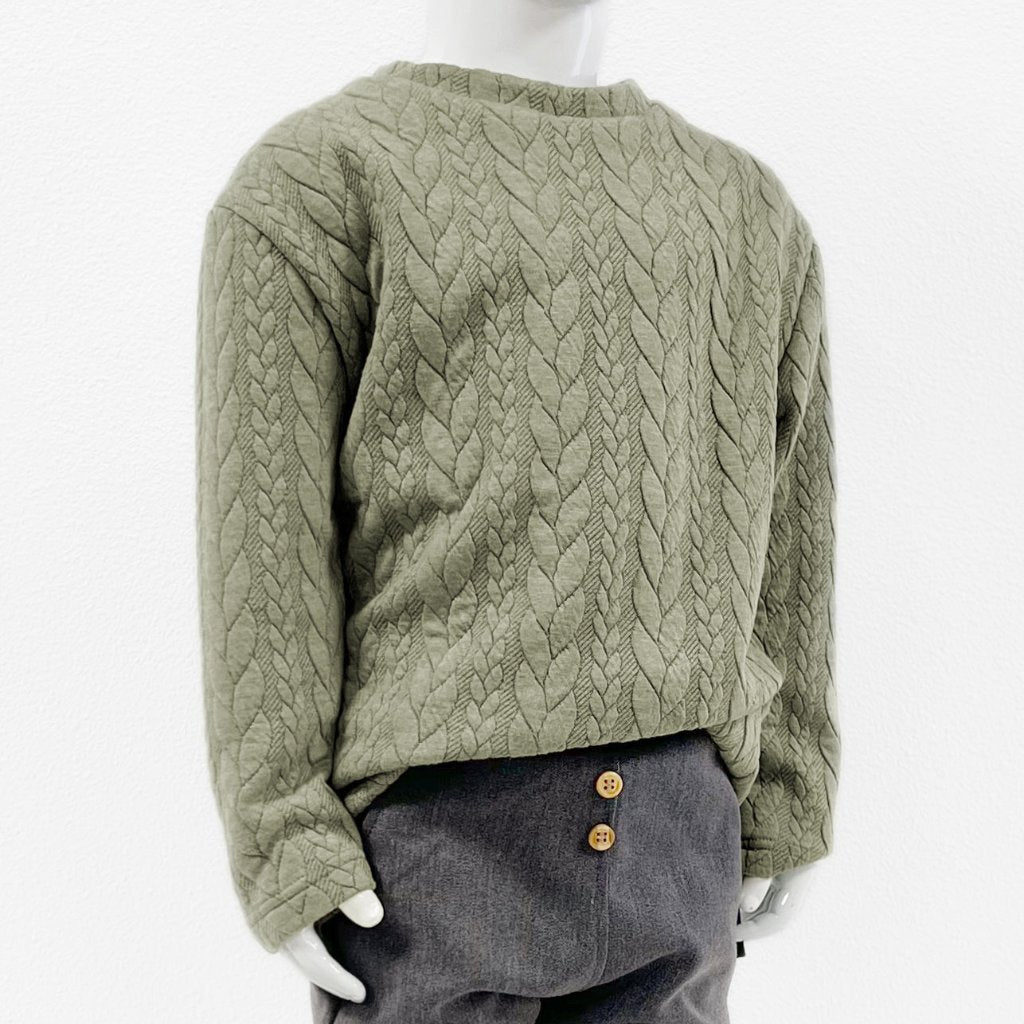 Kabeltrui Knitted sweater chunky trui gebreide trui breisel voor kinderen jongens meisjes. Unieke meisjeskleding. Boefjes en bijtjes musthave knitwear