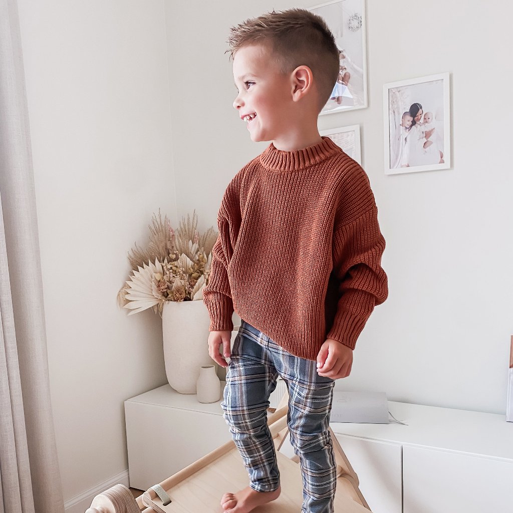 Knitted sweater chunky trui gebreide trui breisel voor kinderen jongens meisjes. Unieke jongenskleding. Boefjes en bijtjes musthave knitwear