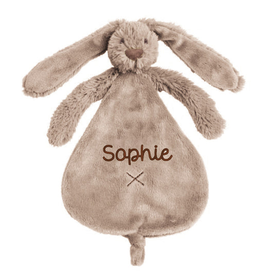 Happy Horse | Knuffeldoekje met naam - Clay