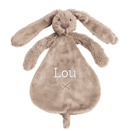 Happy Horse | Knuffeldoekje met naam - Clay