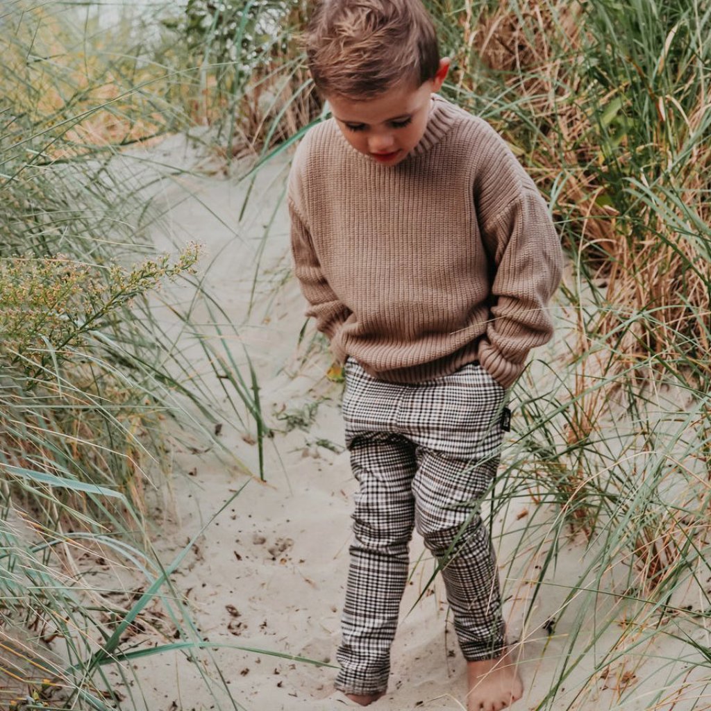 Knitted sweater chunky trui gebreide trui breisel voor kinderen jongens meisjes. Unieke jongenskleding. Boefjes en bijtjes musthave knitwear