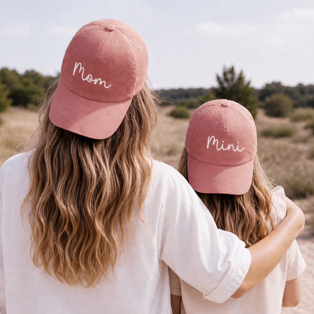 Mom & Mini - Twinning petten voor mama & kindje