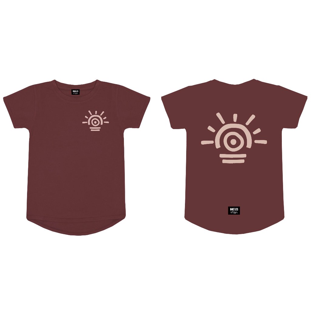 Surf shirt met print op de rug. Rugprint. Beachy uniek surfshirt surfkleding. Zomerkleding winterkleding jongens