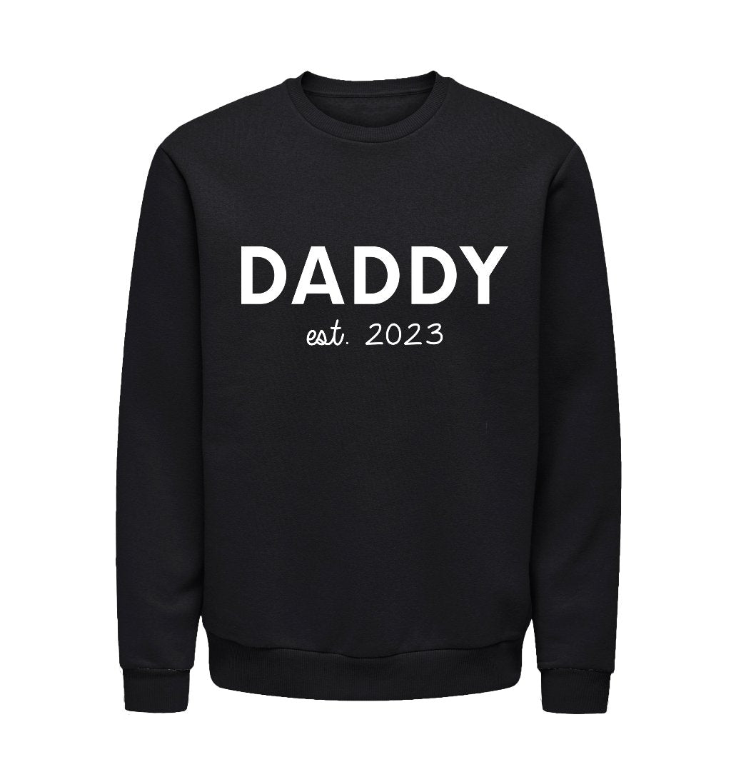 Twinning Twin Set vaderdagcadeau kerstcadeau sinterklaascadeau kado voor papa vader matchen met kind zwangerschapsaankondiging vader en zoon papa en dochter uniek vaderdag kado boefjes en bijtjes truien Daddy Mini