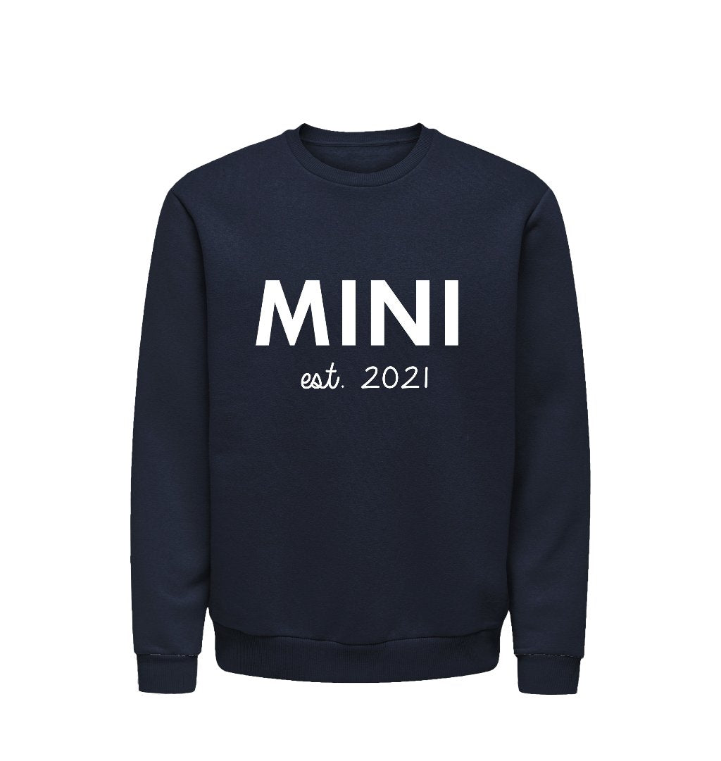 Twinning Twin Set vaderdagcadeau kerstcadeau sinterklaascadeau kado voor papa vader matchen met kind zwangerschapsaankondiging vader en zoon papa en dochter uniek vaderdag kado boefjes en bijtjes truien Daddy Mini