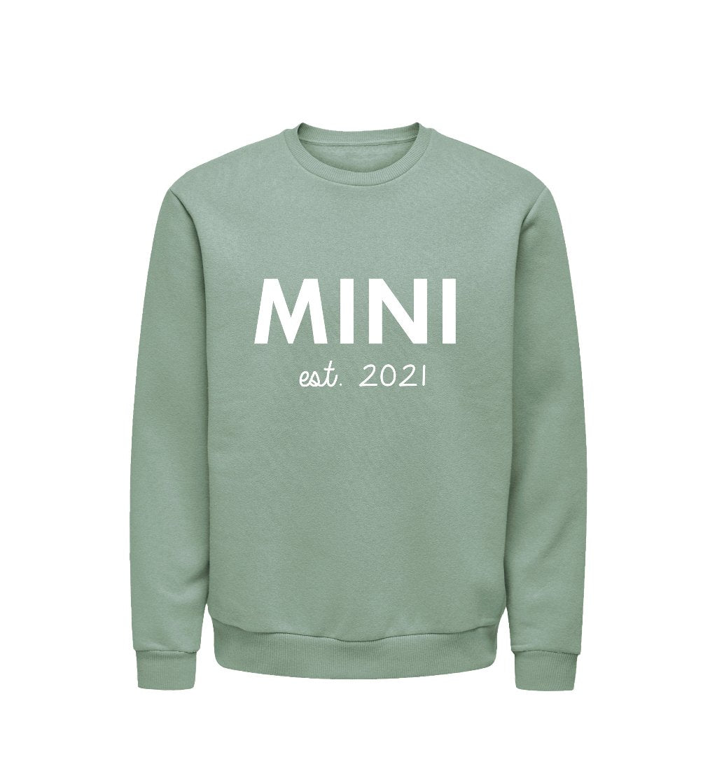 Twinning Twin Set vaderdagcadeau kerstcadeau sinterklaascadeau kado voor papa vader matchen met kind zwangerschapsaankondiging vader en zoon papa en dochter uniek vaderdag kado boefjes en bijtjes truien Daddy Mini