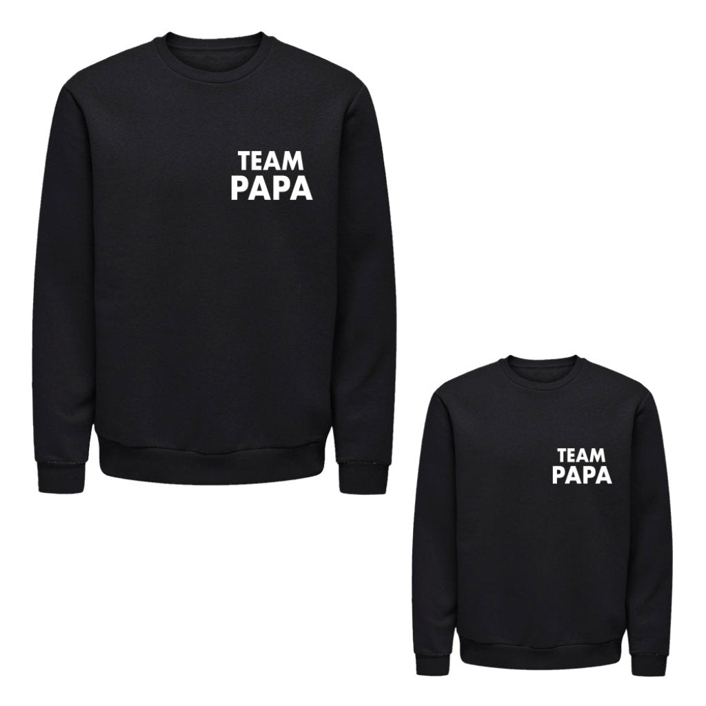 Twinning Twin Set vaderdagcadeau kerstcadeau sinterklaascadeau kado voor papa vader matchen met kind zwangerschapsaankondiging vader en zoon papa en dochter uniek vaderdag kado boefjes en bijtjes truien