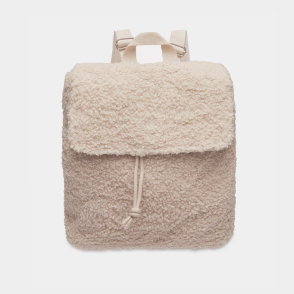 Gepersonaliseerd teddy rugtasje rugzak rugtas rugzakje tas met naam. Bruin Biscuit naturel zandkleurig baby jongen meisje kinderdagverblijf peuterspeelzaal eerste tasje babyspulletjes Jollein Boefjes en Bijtjes kraamcadeau zwangerschap kraamfeest babyborrel