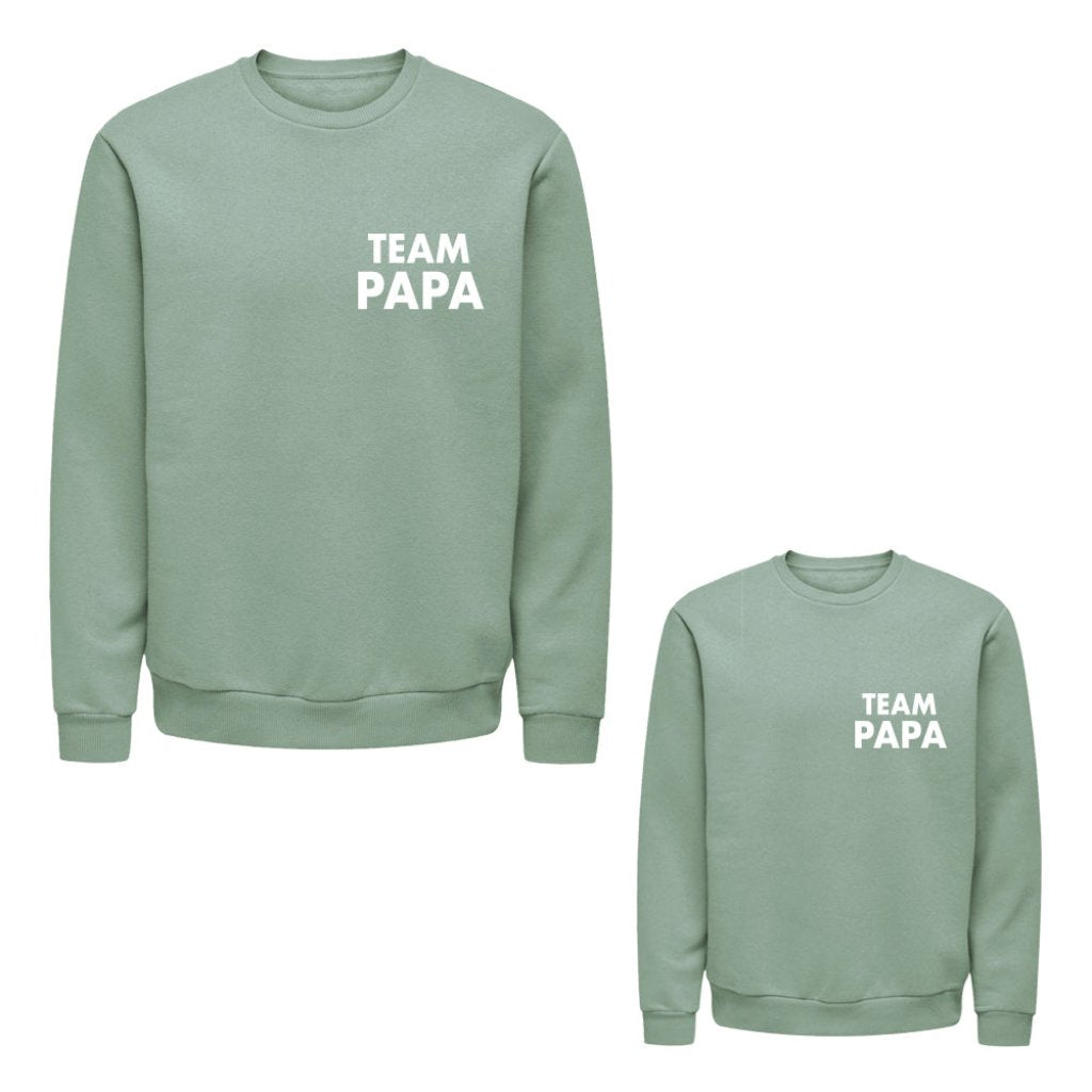 Twinning Twin Set vaderdagcadeau kerstcadeau sinterklaascadeau kado voor papa vader matchen met kind zwangerschapsaankondiging vader en zoon papa en dochter uniek vaderdag kado boefjes en bijtjes truien