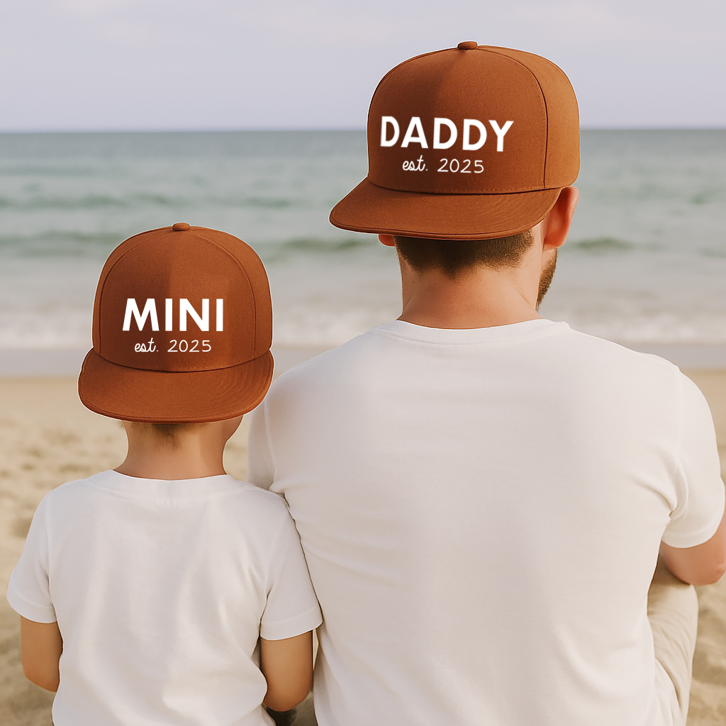 Set Twinning petten - Daddy & Mini (+ jaartal)