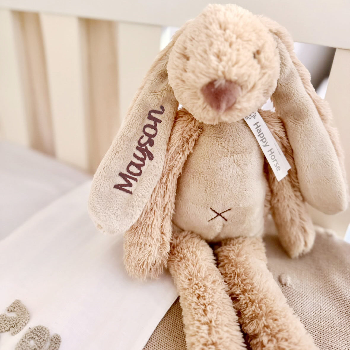 Happy Horse | Konijn met naam - Beige