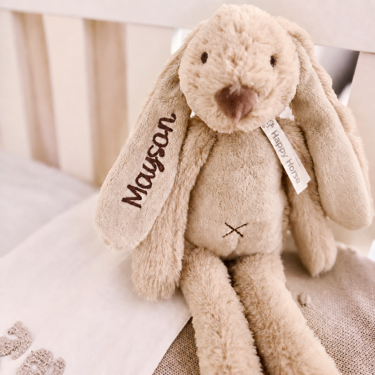 Happy Horse | Konijn met naam - Beige