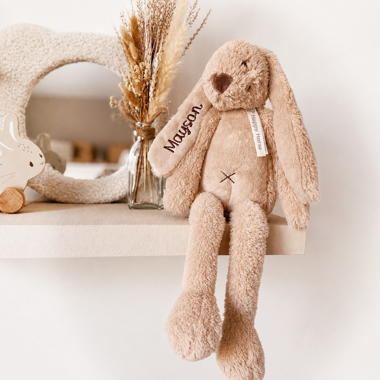 Happy Horse | Konijn met naam - Beige