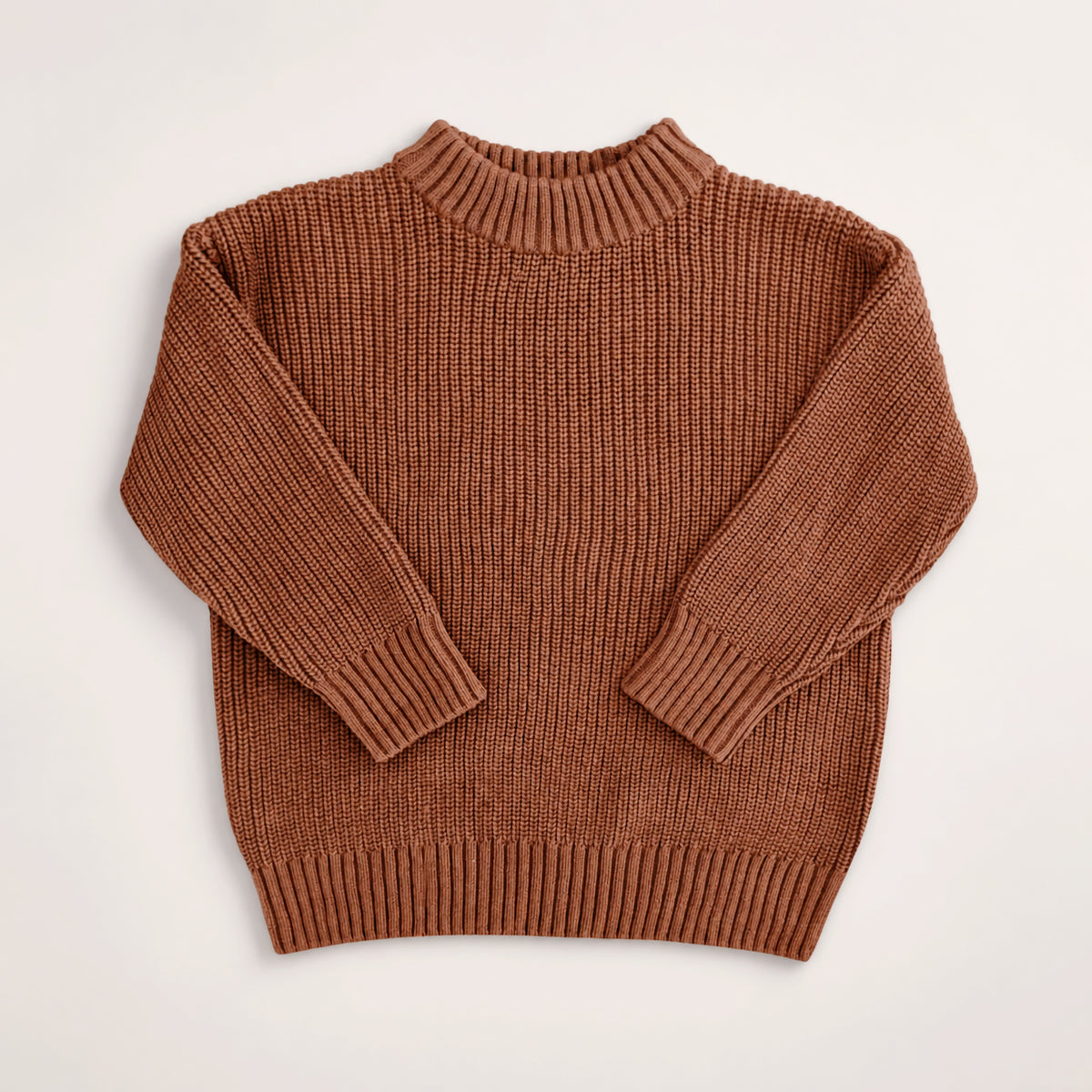 Knitted Sweater - Caramel