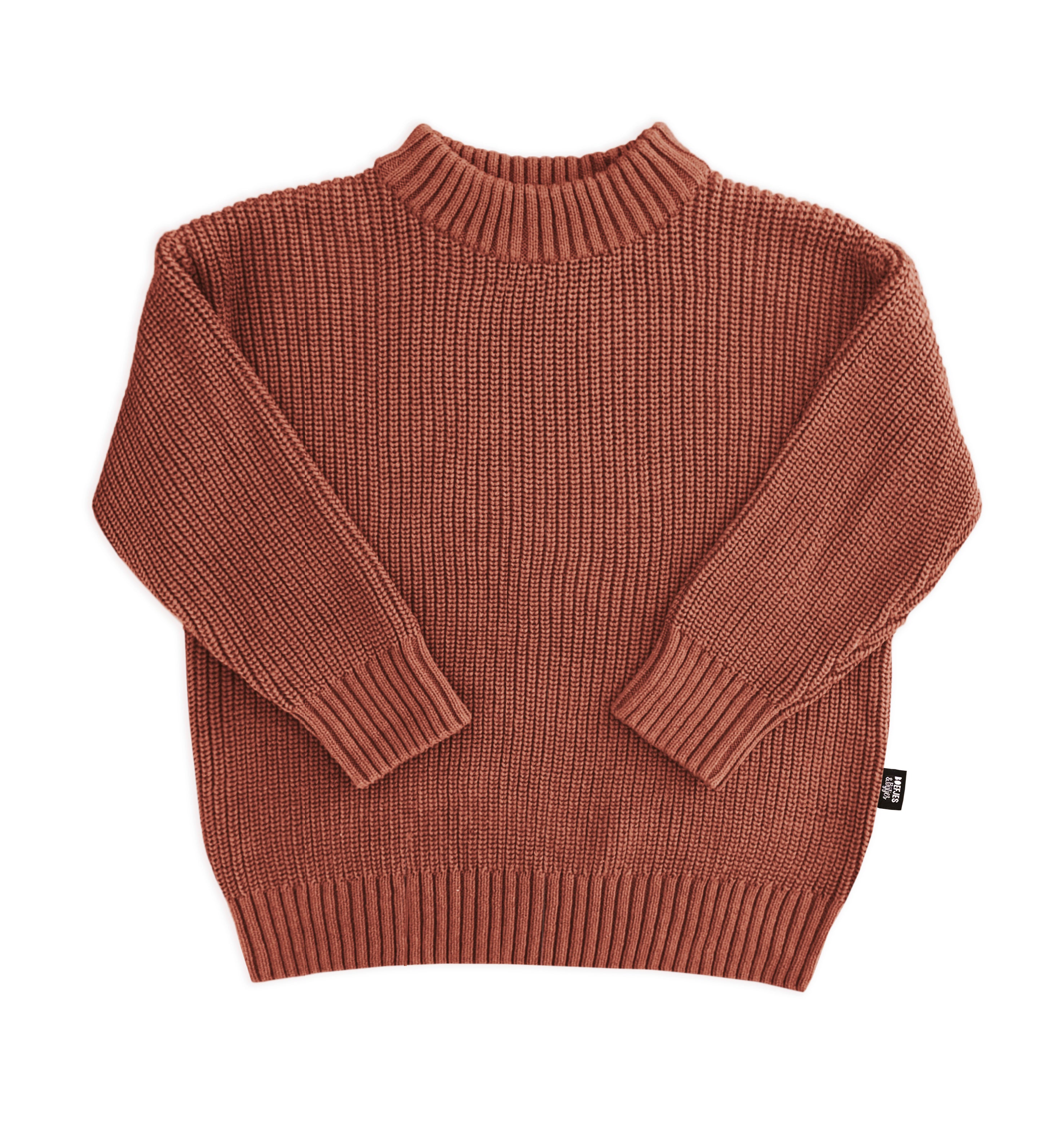 Knitted Sweater - Caramel