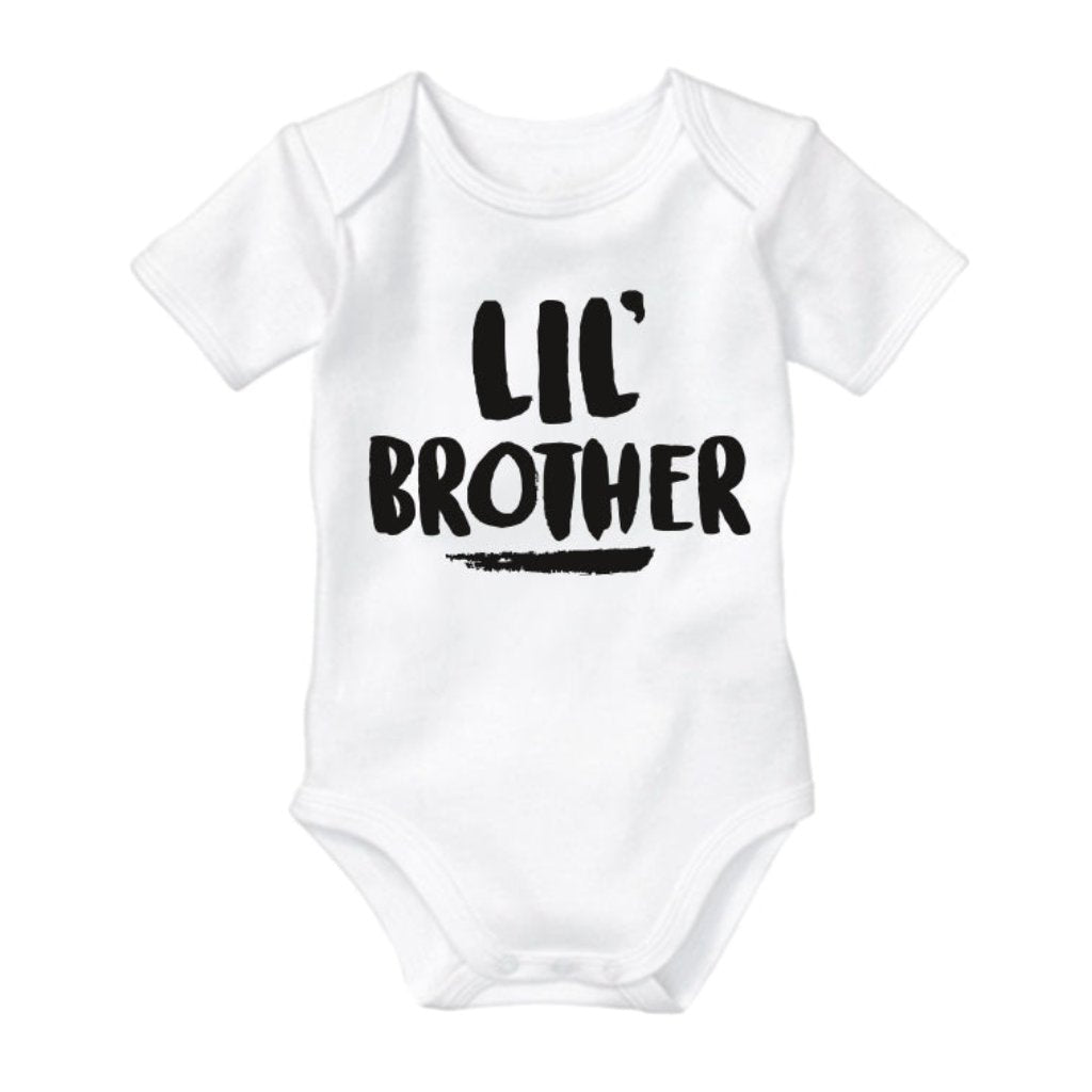 Super lief Lil Brother rompertje! Schattig voor een kleine broertjes
Gender reveal tip! Photoshoot grote broer zus kleine zusje! Big Brother Big Sister' shirtje zwangerschapsaankondiging zwanger zwangerschap