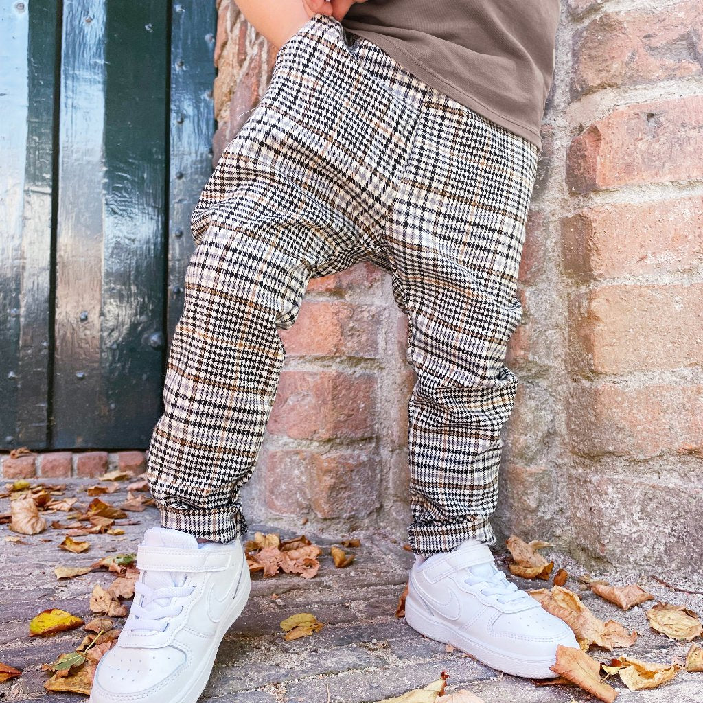 True Chino Checks Geruite broek kerstkleding bruiloft kleding voor kinderen jongens Boefjes en Bijtjes