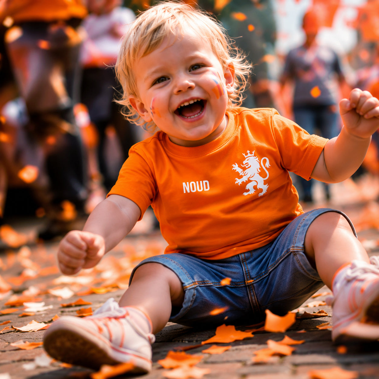 Los Kids shirts | WK Leeuw + Naam